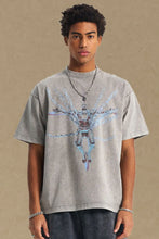 Men's Round Neck Graphic T-Shirt
