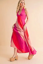 Aemi+Co Color Block Sleeveless Maxi Dress Casual Dresses