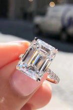5 Carat Moissanite Side Stone Ring Rings