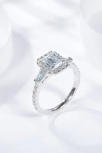 1 Carat Moissanite Geometric 925 Sterling Silver Ring Rings