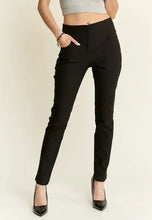 ADORA High Waist Skinny Pants Black Woman Pants