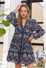 ADORA Puff Sleeve Floral Dress Casual Dresses