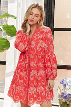 ADORA Puff Sleeve Floral Dress Casual Dresses