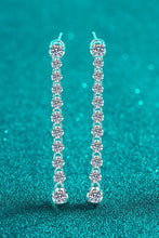 Adored 1.18 Carat Moissanite Long Earrings Earrings