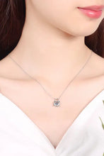 Adored Moissanite Lock Pendant Necklace Necklaces