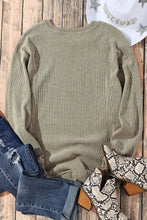 Sequin Round Neck Dropped Shoulder Sweatshirt Woman Sweatshirts