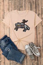 Sequin Rodeo Graphic Crewneck Tee