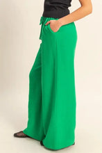 HYFVE Elasticized Waist Wide Leg Pants Woman Pants