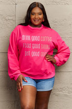 Simply Love Full Size Letter Graphic Round Neck Sweatshirt Woman Sweatshirts