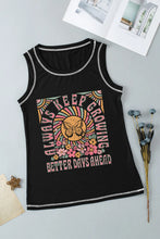 Graphic Round Neck Tank Tanks & Camis