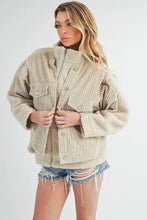 Aemi + Co Fake Two Pieces Turtleneck Sherpa Jacket with Pockets Woman Outerwear