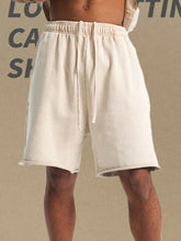 Men's Casual Drawstring Shorts Ivory