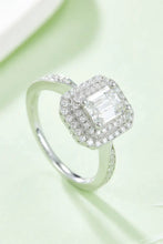 Adored 1 Carat Moissanite 925 Sterling Silver Side Stone Ring Rings