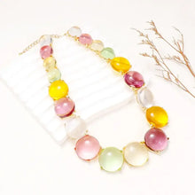 Alloy & Round Rhinestone Necklace Necklaces