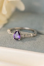 Amethyst 925 Sterling Silver Ring Rings