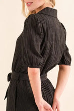 And The Why Waffle Textured Ribbon Waist Midi Dress Casual Dresses