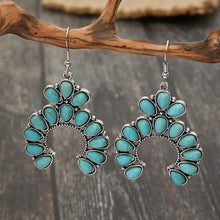 Artificial Turquoise Drop Earrings Earrings