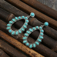 Artificial Turquoise Earrings Earrings