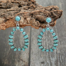 Artificial Turquoise Earrings Earrings
