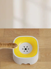 Automatic circulating filtered pet water fountain bowl with sun design