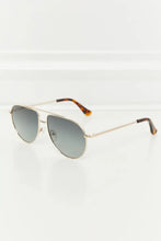 Aviator Sunglasses with Silver Frames and TAC Polarization for Women Dark Gray One Size Sunglasses