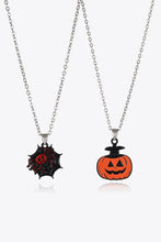 Two-Piece Halloween Theme Necklace Set Style G One Size Necklaces