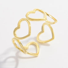 925 Sterling Silver Heart Ring Rings