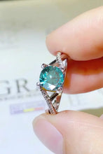 1 Carat Moissanite Crisscross 925 Sterling Silver Ring Rings