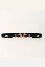 Double Buckle Elastic Belt Belts