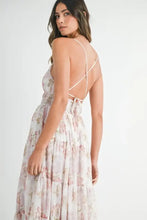 MABLE Floral Print Tiered Cami Maxi Dress Casual Dresses