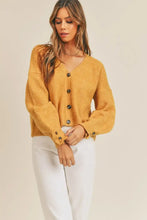 MABLE Long Sleeve Button Down Sweater Cardigan Woman Outerwear