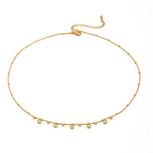 Titanium Steel Zircon Necklace