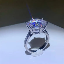 10 Carat Moissanite 925 Sterling Silver Ring Rings