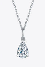 1 Carat Moissanite 925 Sterling Silver Necklace Necklaces
