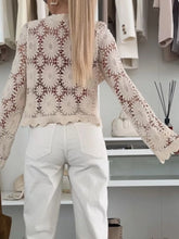 Lace V-Neck Button-Up Cardigan