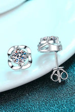 It's Your Day Moissanite Rhodium-Plated Stud Earrings Earrings