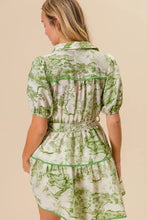 BiBi Woven Printed Tiered Dress Casual Dresses