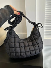 Bubble Texture Ruched Strap Quilted Shoulder Bag Shoulder Bags