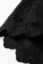 Embroidered Square Neck Wide Strap Tank Tanks & Camis