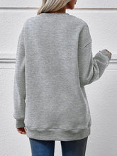 MERRY CHRISTMAS Round Neck Long Sleeve Sweatshirt Woman Sweatshirts