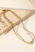 Icing on the Cake Rhinestone Double-Layered Bracelet Necklaces