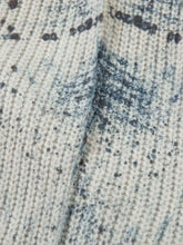 Men's Oversized Graffiti Zip Up Knit Cardigan Cardigans