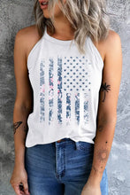 Floral Graphic Grecian Neck Tank Tanks & Camis
