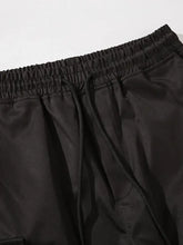 Men's Cargo Joggers with Multi-Pockets Woman Sweatpants