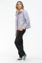 How Dare U Drawstring Hem PU Leather Zip Up Jacket Woman Outerwear
