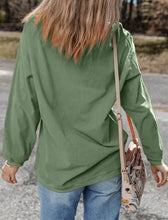 LUCKY Rhinestone Round Neck Long Sleeve Sweatshirt Woman Sweatshirts