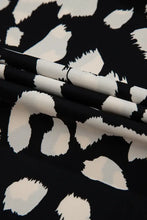 Leopard Print Sleeveless Summer Mini Dress Woman Casual Dress