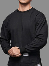 Men's Plus Size Round Neck Drop Shoulder T-Shirt