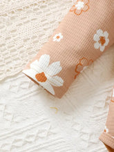 Children's Ruffled Floral Bodysuit and Bloomer, Headband Set Kids Sets