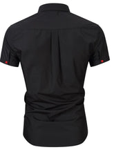 Men's Button Up Short Sleeve Shirt